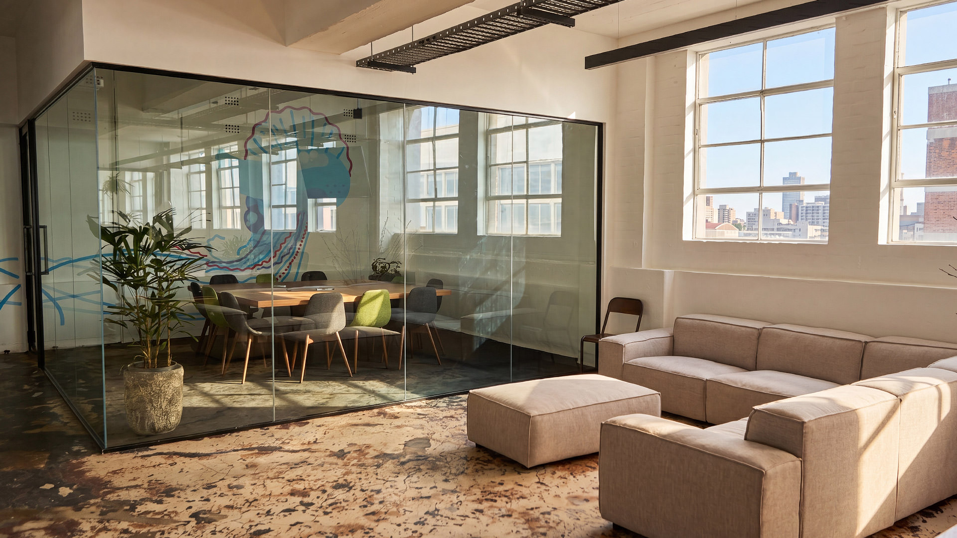 Canva Sydney headquarters interior photography